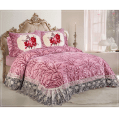 Gloria & Lawendy Multi Colors Velvet Bedspread Set Model 1050 - 4 Pieces