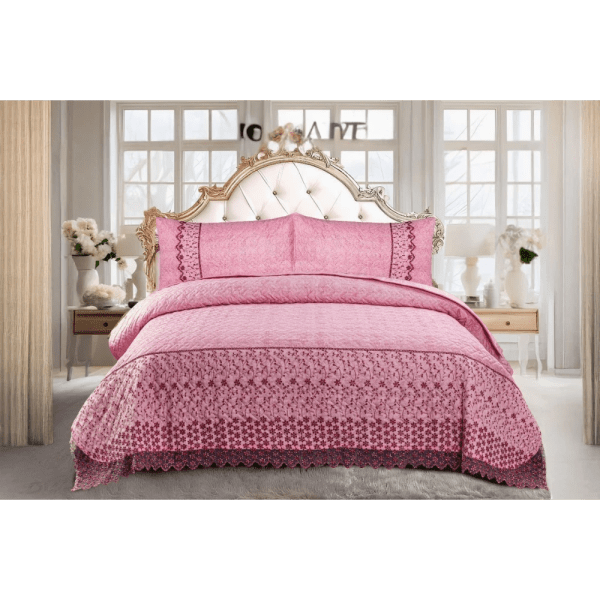 Gloria & Lawendy Summer Multi Colors Quilt Set Model - 3 Pieces