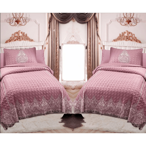 Gloria & Lawendy Summer Multi Colors Blanket Set Model 2020 - 6 Pieces