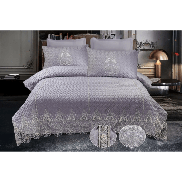 Gloria & Lawendy Multi Colors Summer Blanket Set Model 2021- 3 Pieces