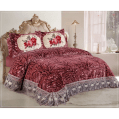 Gloria & Lawendy Multi Colors Velvet Bedspread Set Model 1050 - 4 Pieces