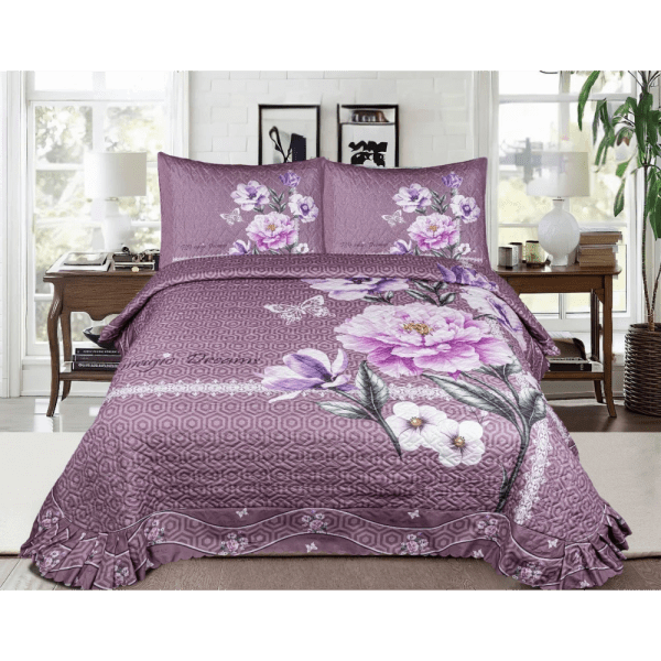 Gloria & Lawendy Digital Blanket Set with Pillowcases - 3 Pieces