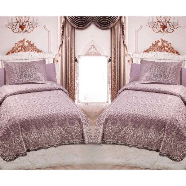 Gloria & Lawendy Summer Multi Colors Blanket Set Model 2020 - 6 Pieces