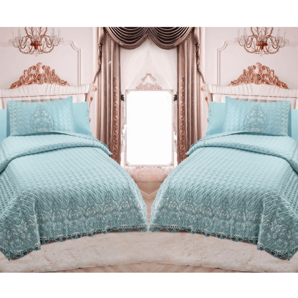 Gloria & Lawendy Summer Multi Colors Blanket Set Model 2020 - 6 Pieces