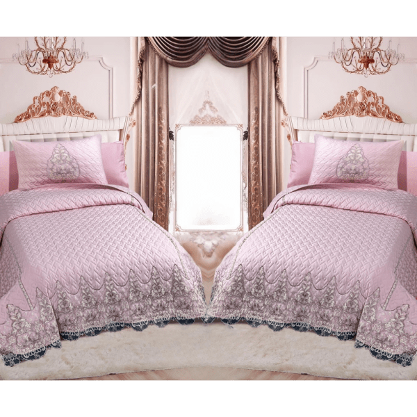 Gloria & Lawendy Summer Multi Colors Blanket Set Model 2020 - 6 Pieces