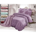 Gloria & Lawendy Multi Colors Blanket & Comforter Set Model 1015 - 4 Pieces