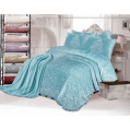 Gloria & Lawendy Multi Colors Blanket & Comforter Set Model 1015 - 4 Pieces