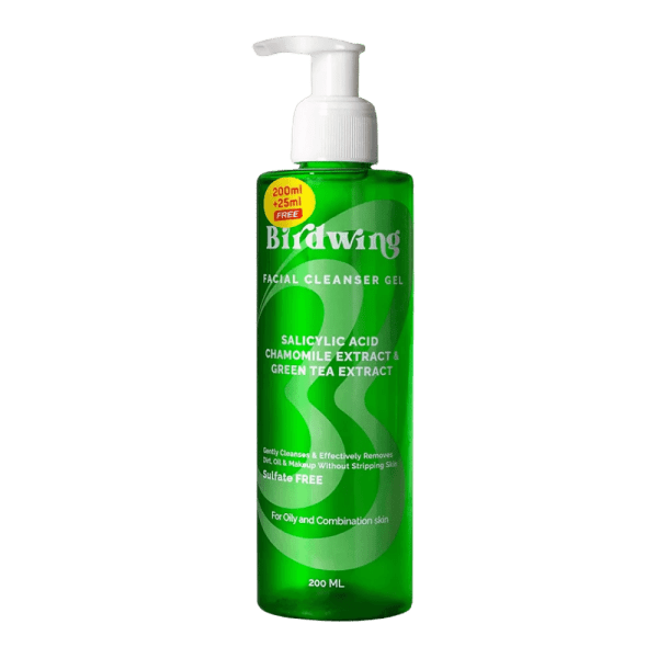 Birdwing - Facial Cleanser- Oily Skin-FACIAL CLEANSER GEL (SALICYLIC ACID) (200 ml + 25 ml free)