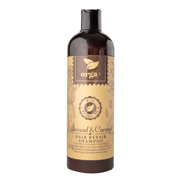 Orga + - Almond & Coconut Hair Shampoo (500ml)