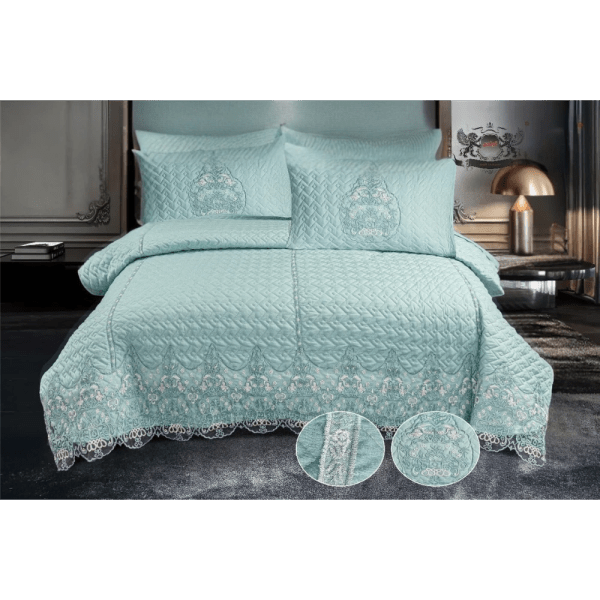 Gloria & Lawendy Multi Colors Summer Blanket Set Model 2021- 3 Pieces