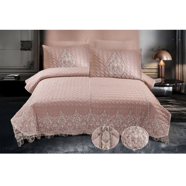 Gloria & Lawendy Multi Colors Summer Blanket Set Model 2021- 3 Pieces