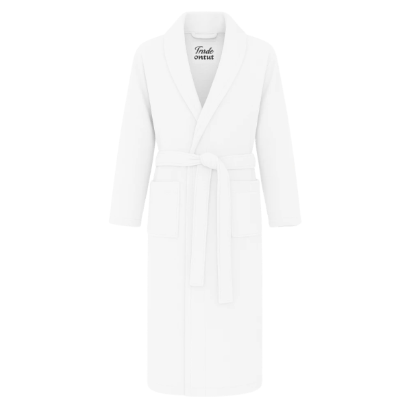 Bathrobe 100% Cotton - Large size - (White Label)