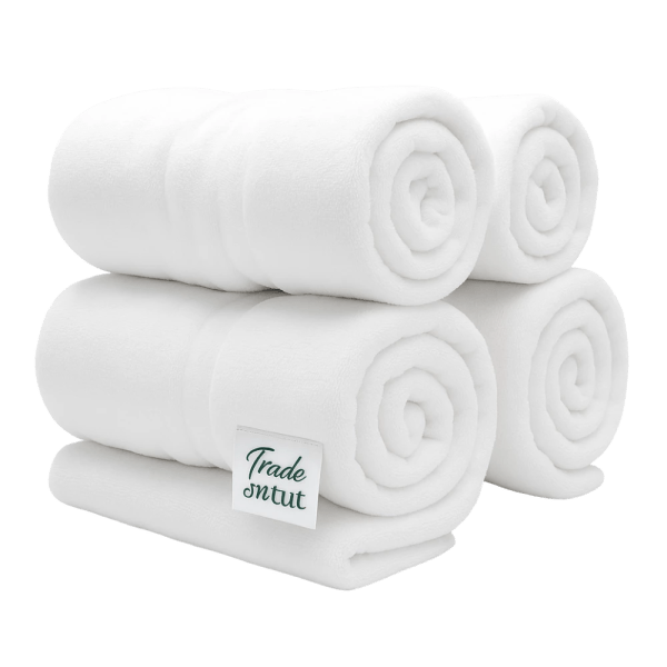 Bath Towel - 100% Egyptian cotton - (70 × 140) - (White Label)