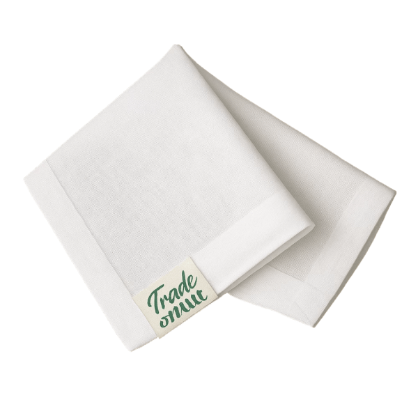 Hand Towel - 100% Egyptian cotton - (40 × 70) - (White Label)