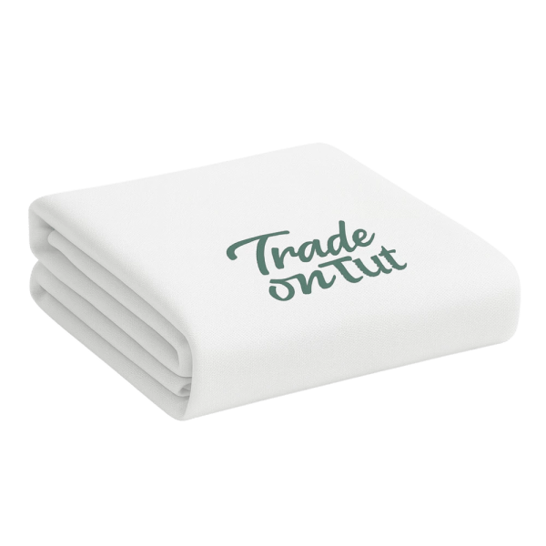 Bed sheet - 30% cotton & 70% polyester - Super King (260 × 240) - (White Label)