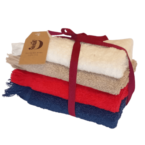 jacquradina - towel Dina - 30×30 - Multiple colors