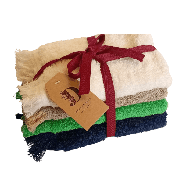 jacquradina - towel Dina - 30×30 - Multiple colors