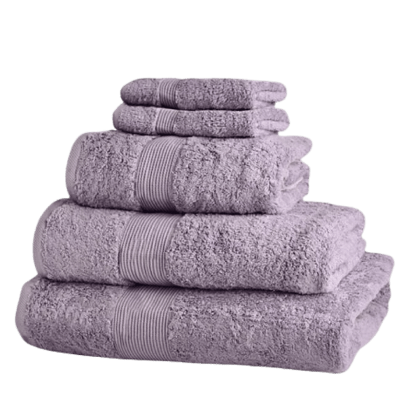 jacquradina - Set of 5 towels - Multiple colors
