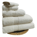 jacquradina - Set of 5 towels - Multiple colors