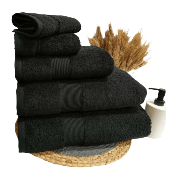 jacquradina - Set of 5 towels - Multiple colors