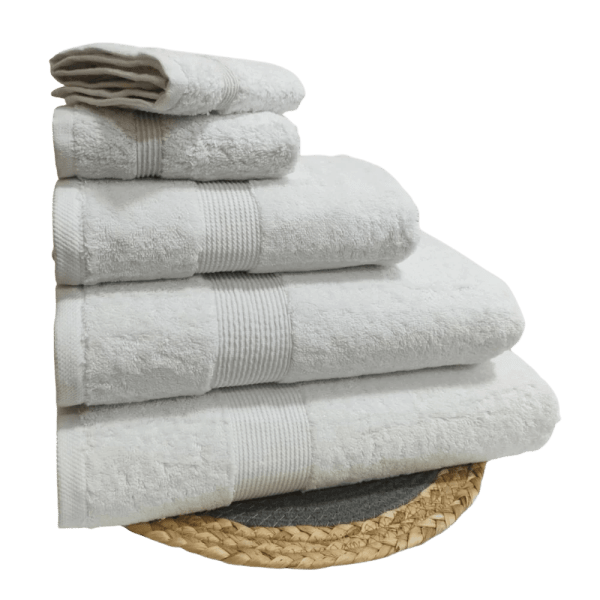 jacquradina - Set of 5 towels - Multiple colors