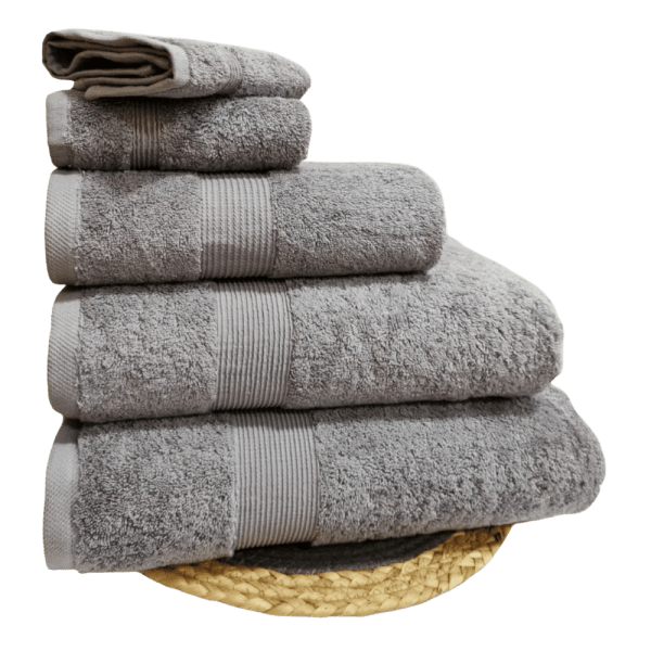 jacquradina - Set of 5 towels - Multiple colors