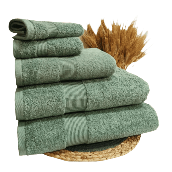 jacquradina - Set of 5 towels - Multiple colors