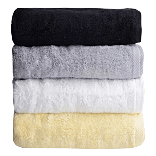 jacquradina - Set of 4 plain towels - 50x100 - Multiple colors