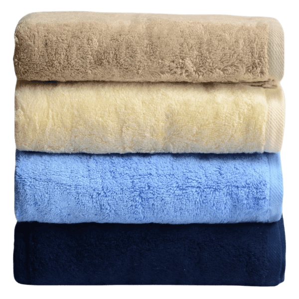 jacquradina - Set of 4 plain towels - 50x100 - Multiple colors