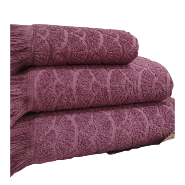 jacquradina - set of 3 Towels - 50x100 , 70x140 , 90x160 - Multiple colors