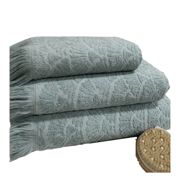 jacquradina - set of 3 Towels - 50x100 , 70x140 , 90x160 - Multiple colors