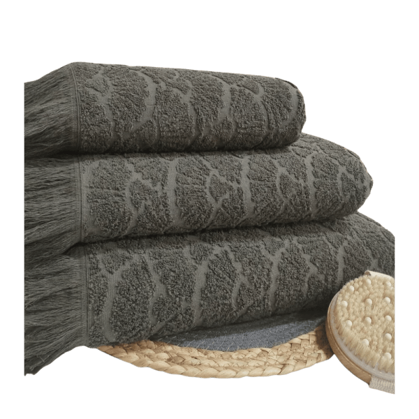 jacquradina - set of 3 Towels - 50x100 , 70x140 , 90x160 - Multiple colors