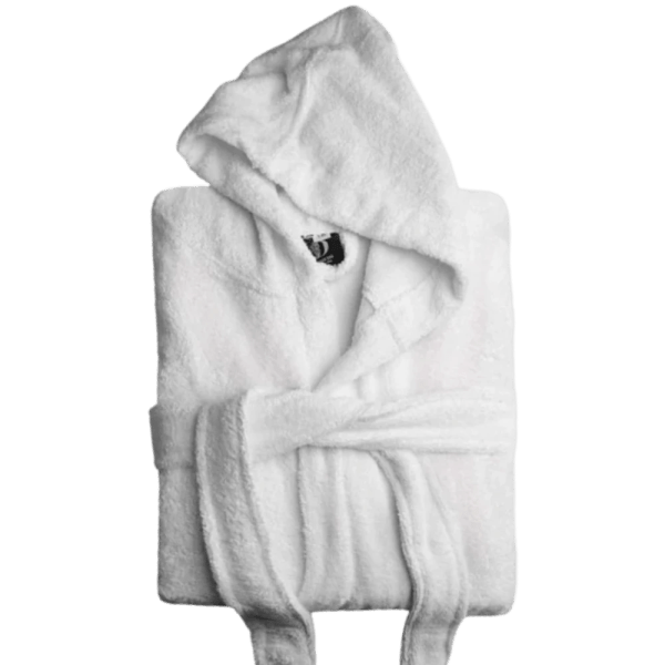 jacquradina - Bathrobe - White Hood - Multiple sizes