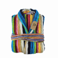 jacquradina - Bathrobe Multi color - L - Winter Colors