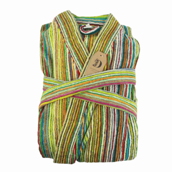 jacquradina - Bathrobe Multi color - L - Nature