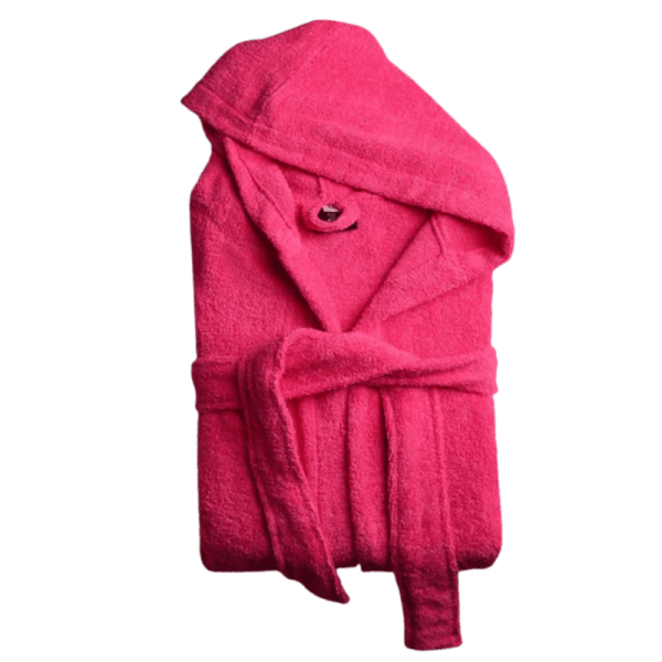 jacquradina - BathRobe - Fuchsia Hood - Multiple sizes