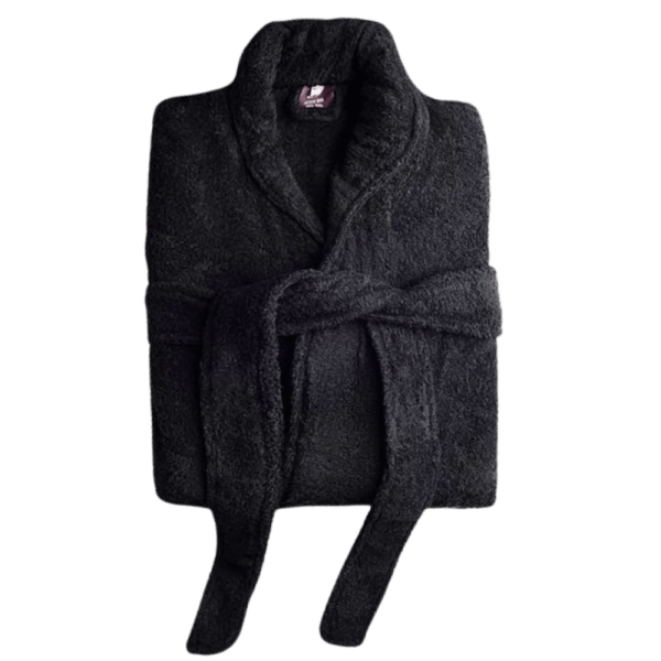 jacquradina - Bathrobe - Black - Multiple sizes