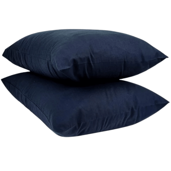 TM home - Simple Cotton Satin Pillowcase – Soft, Breathable, and Elegant Finish - Multiple sizes - Multiple colors