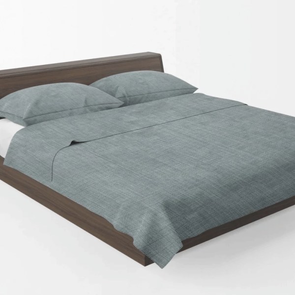 TM home - Poly Cotton Flat Sheet Set – 3-Piece Collection for Ultimate Comfort - Multiple sizes - Multiple colors