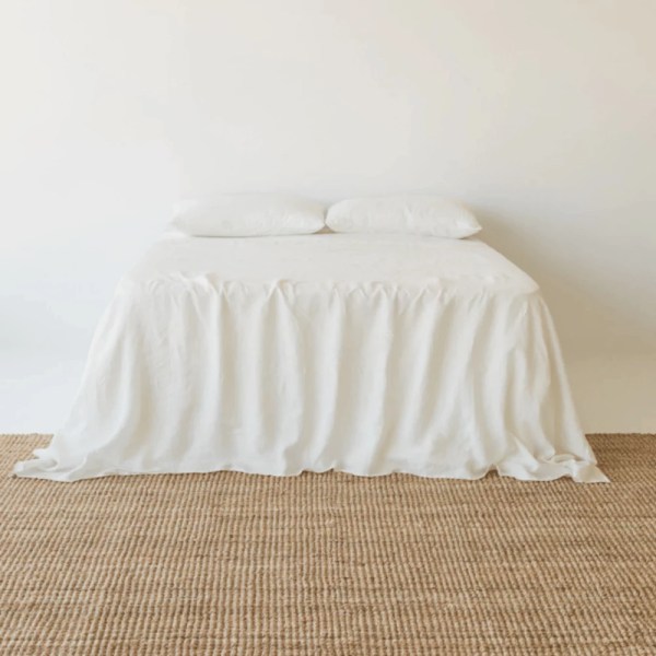 TM home - Luxury Cotton Flat Sheets with Satin Feel – 3-Piece Set - Multiple sizes - Multiple colors