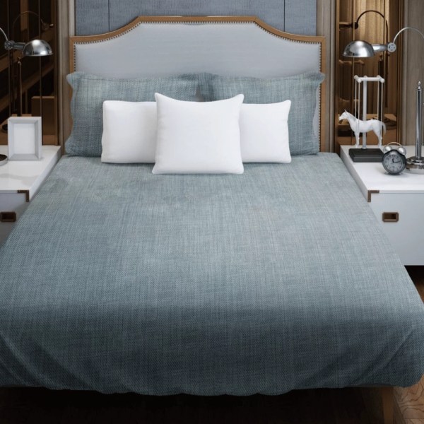 TM home - Poly-Cotton Fitted Sheet Set – Soft, Durable, and Wrinkle-Resistant ( 3 PCS ) - Multiple sizes - Multiple colors