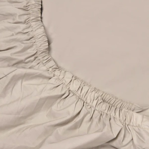 weavia Beige Fitted Bed Sheet Set , 100% Egyptian cotton , multi size ,