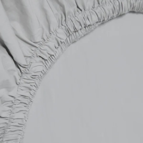 weavia Grey Fitted Bed Sheet Set 100% Egyptian cotton , multi size..