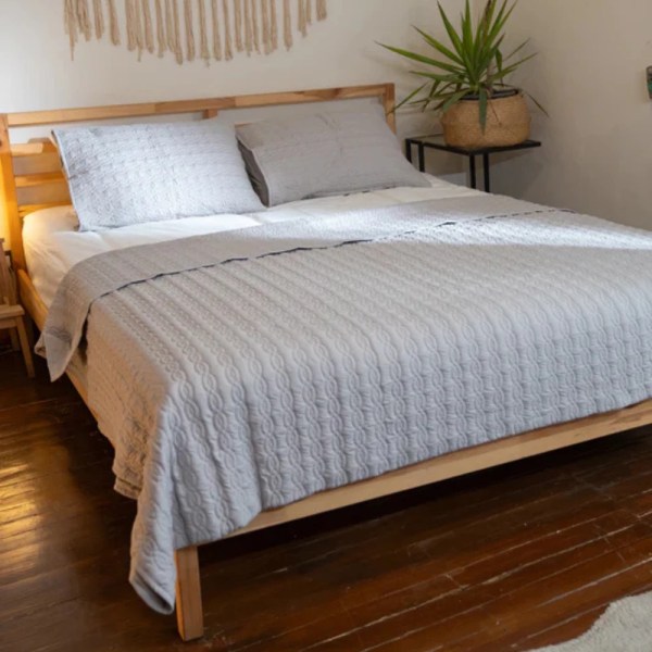 Weavia Microfiber Coverlet Set – Lightweight Comfort & Effortless Style