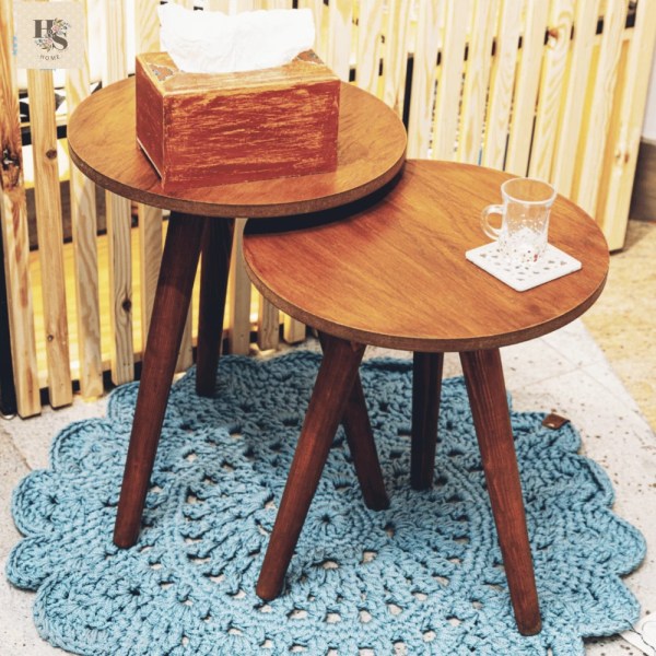 H&S Home Decor - Two SIDE TABLE SET