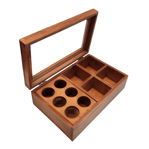 H&S Home Decor - Tea & Coffee Box