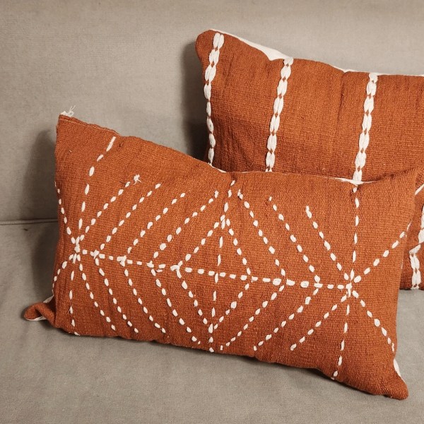 H&S Home Decor - Terracotta Cushions Mix - Multiple shapes