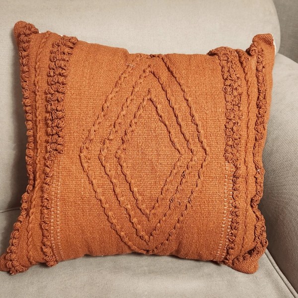 H&S Home Decor - Terracotta Cushions Mix - Multiple shapes