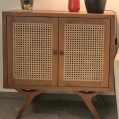 H&S Home Decor - Rattan Cabinet