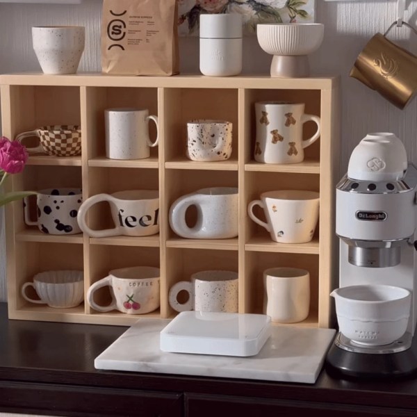 H&S Home Decor - Raw Wood Mug House